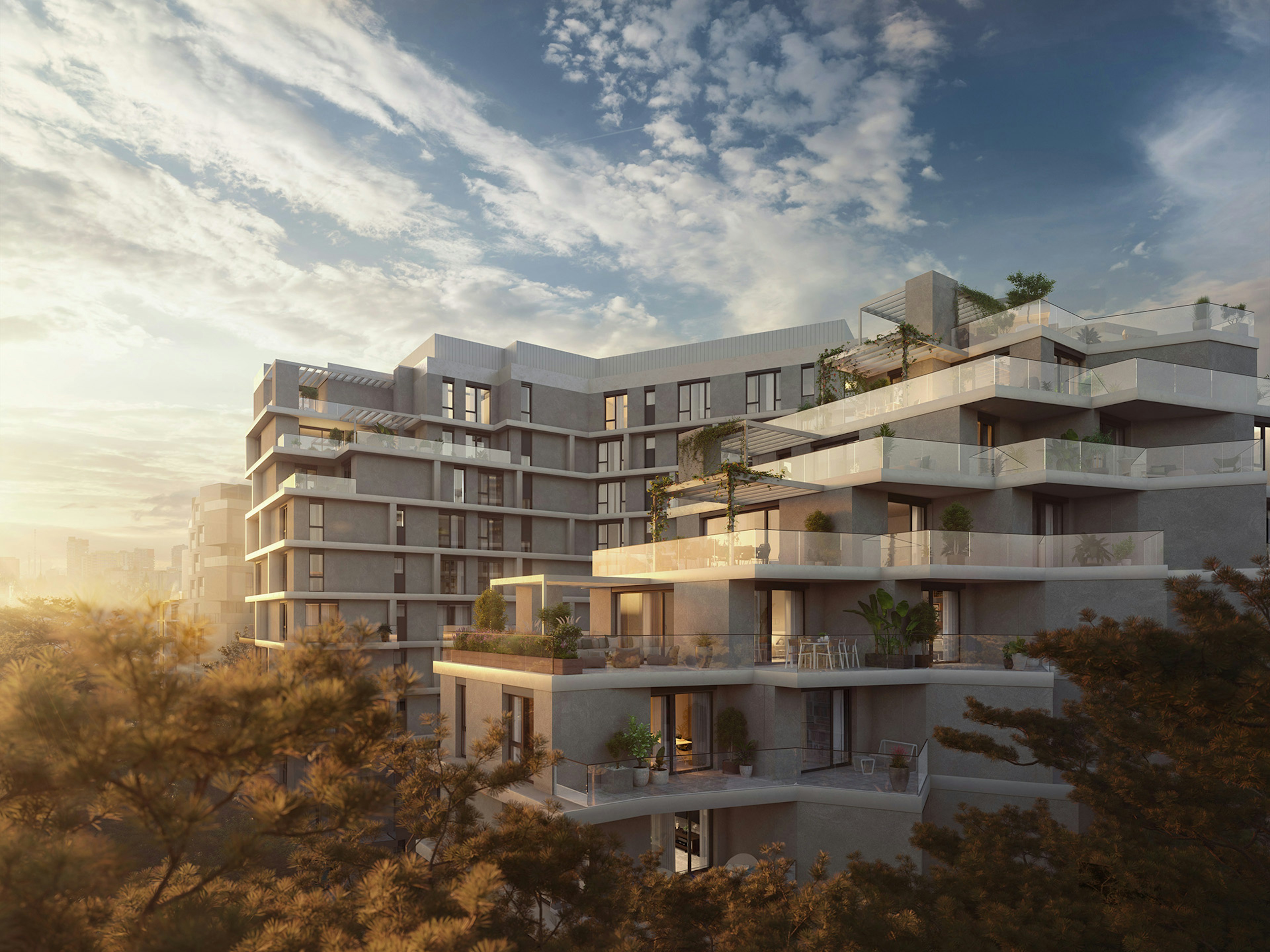Visualization of the Gamma Residence project